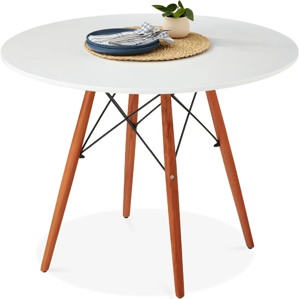 Best Choice Products 35.5in Round Dining Table, Compact Mid-Century Modern Table for 2-4, Home, Kitchen, Apartment w
Best Choice Products 35.5in Round Dining Table, Compact Mid-Century Modern Table for 2-4, Home, Kitchen, Apartment w