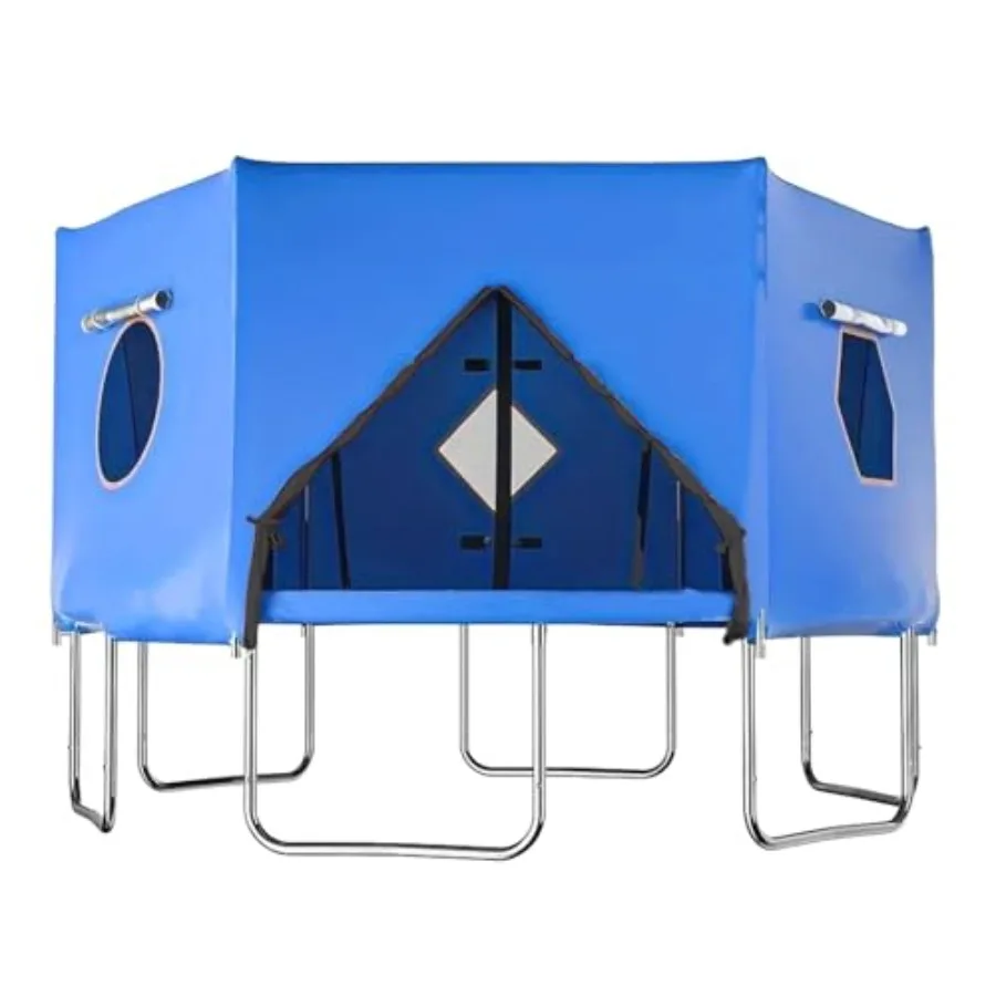 14FT Trampoline Tent Cover Tent Only Waterproof Oxford Trampoline Shade Cover for 6 Straight Pole Round Trampoline with UV Prot
14FT Trampoline Tent Cover Tent Only Waterproof Oxford Trampoline Shade Cover for 6 Straight Pole Round Trampoline with UV Prot