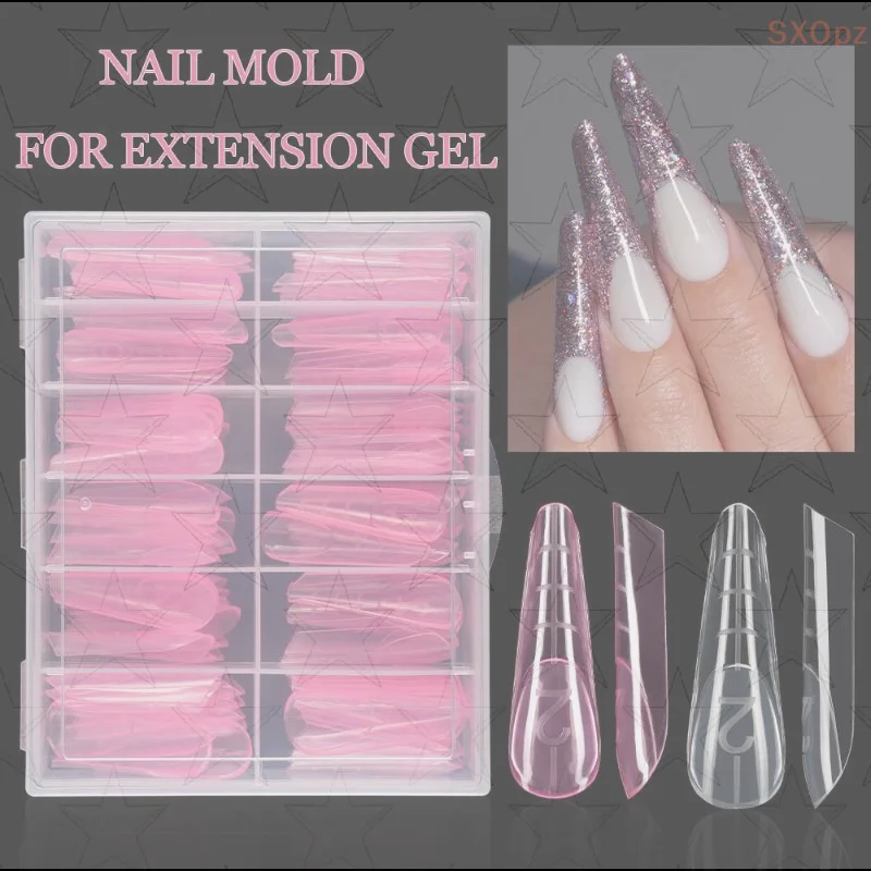 120pcs Nail Mold With Edges Scale Inside Acrylic False Nails Tips Quick Building Gel Mold Extension Top Upper Forms Extension
120pcs Nail Mold With Edges Scale Inside Acrylic False Nails Tips Quick Building Gel Mold Extension Top Upper Forms Extension