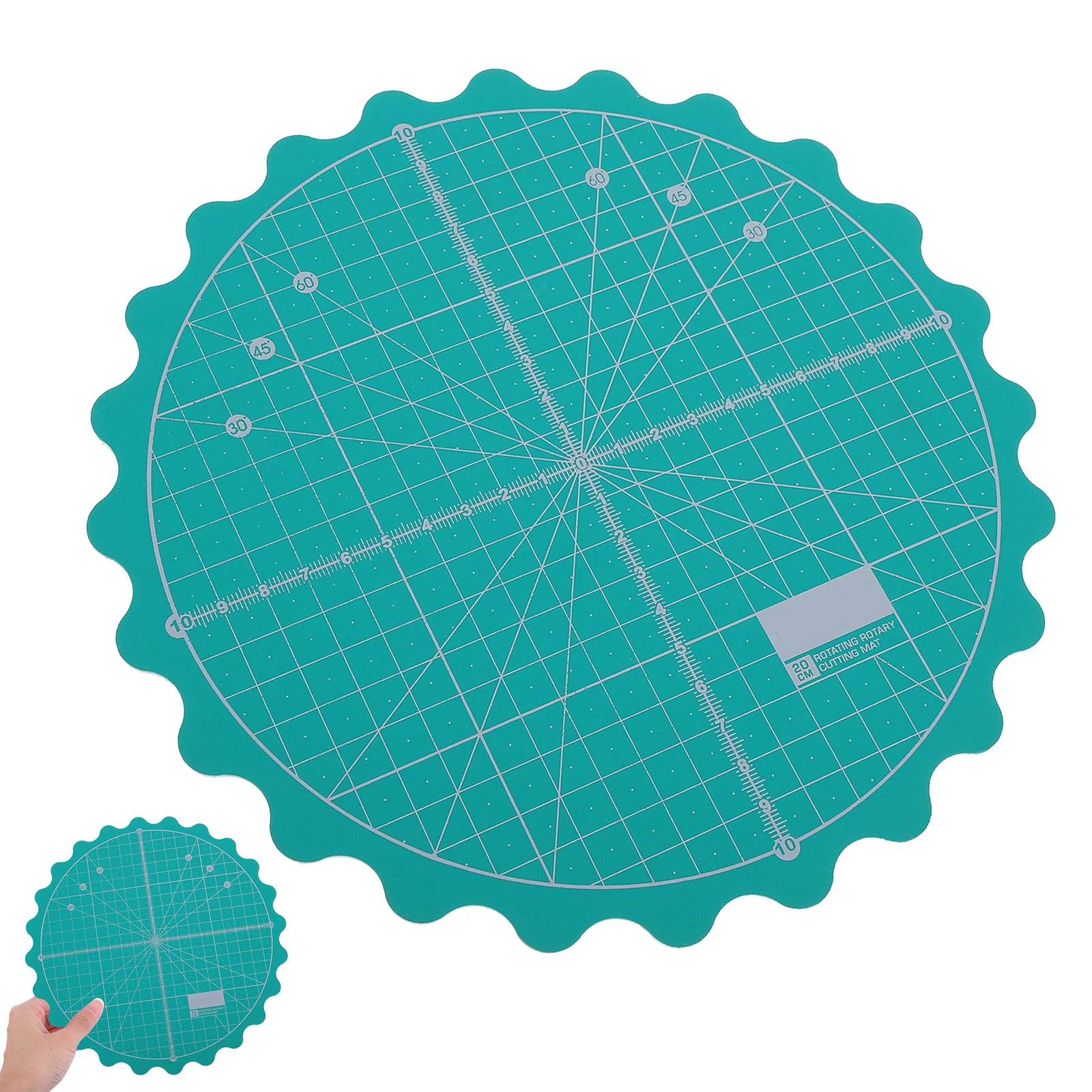 1Pcs Self-Healing Round Fabric Rotating Mat Rotary Cutting Board for Craft Sewing and DIY Projects Fabric Rotating Mat
1Pcs Self-Healing Round Fabric Rotating Mat Rotary Cutting Board for Craft Sewing and DIY Projects Fabric Rotating Mat