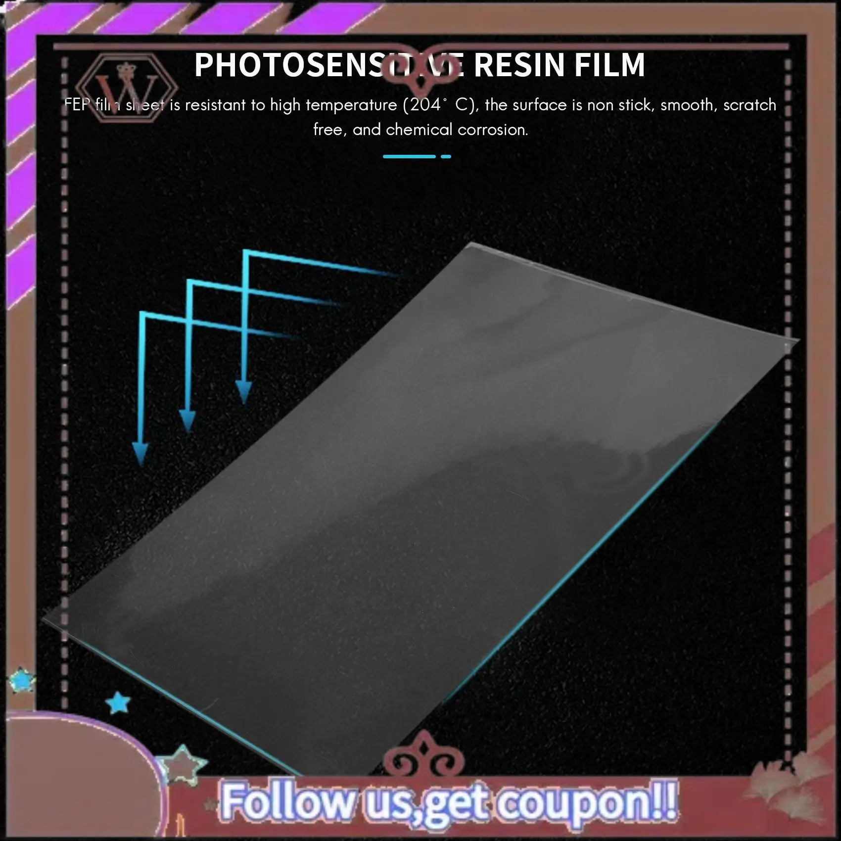 ABBG-3Pcs FEP Release Film 200X140X0.15 Mm For UV 3D Printers, LCD SLA Resin, With 1Pc Replacement Plastic Spatula
ABBG-3Pcs FEP Release Film 200X140X0.15 Mm For UV 3D Printers, LCD SLA Resin, With 1Pc Replacement Plastic Spatula
