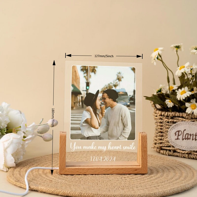 Photo Collage Night Lamp Custom Picture Light Bedroom Decor Happy Gift Valentine Mother Day Present For Mom Wife Couple Family
Photo Collage Night Lamp Custom Picture Light Bedroom Decor Happy Gift Valentine Mother Day Present For Mom Wife Couple Family