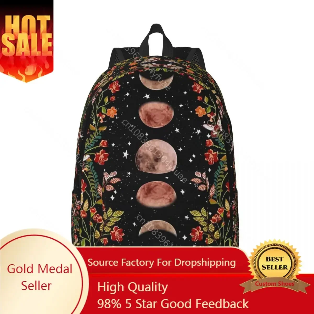 Garden Painting Backpack Vines and Flowers Hiking Backpacks Boy Colorful Durable School Bags Cool Rucksack
Garden Painting Backpack Vines and Flowers Hiking Backpacks Boy Colorful Durable School Bags Cool Rucksack