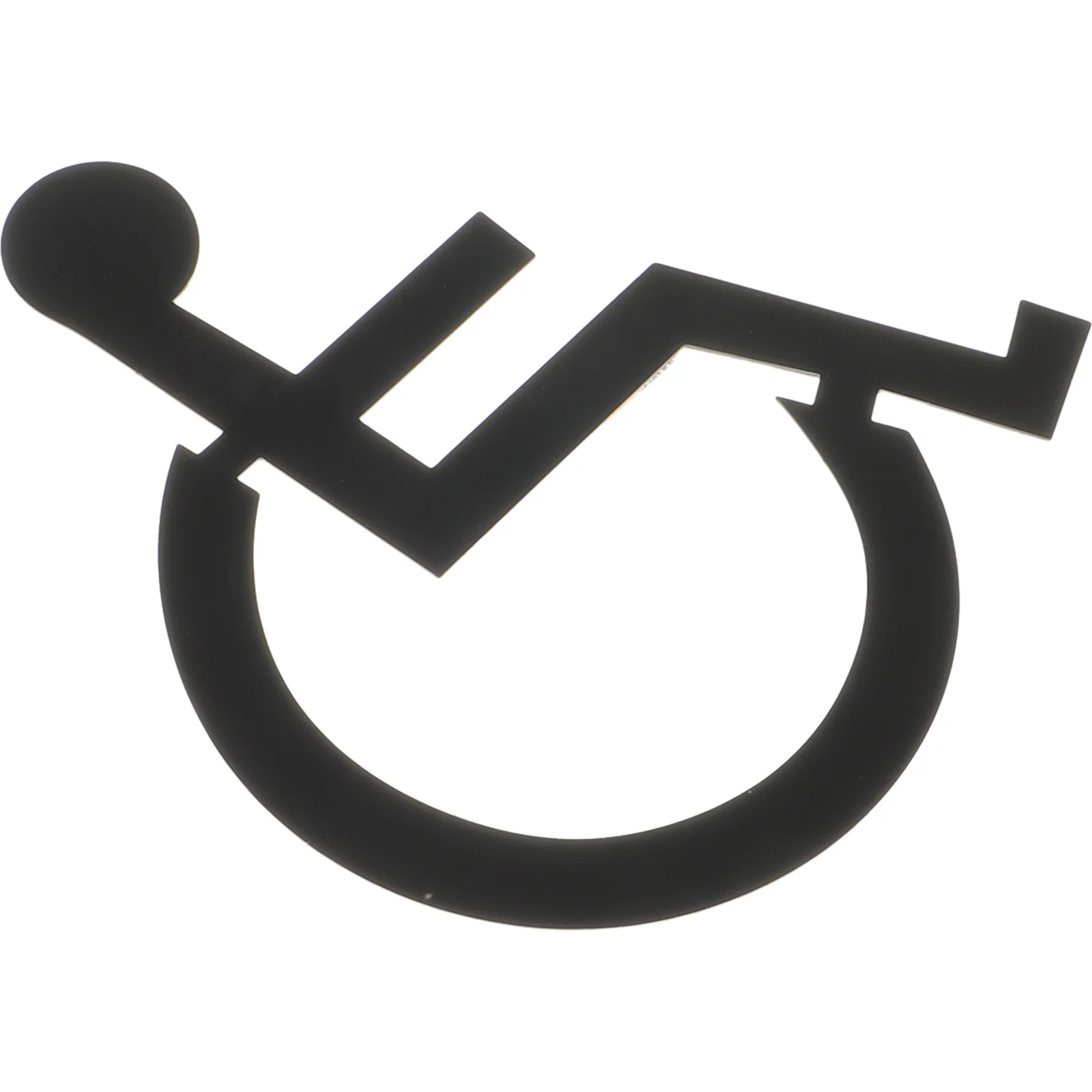 Disabled Signs Restroom Handicap Indicator Stainless Steel Bathroom Door Symbol Black Waterproof Commercial Use Toilet
Disabled Signs Restroom Handicap Indicator Stainless Steel Bathroom Door Symbol Black Waterproof Commercial Use Toilet