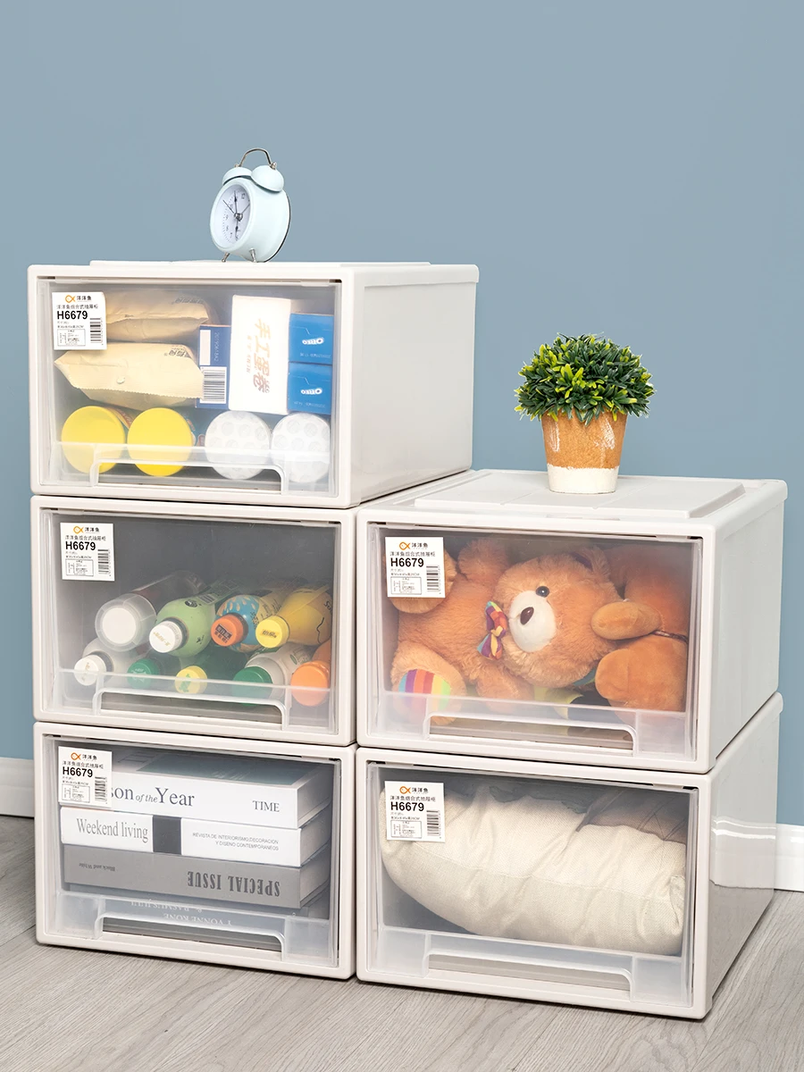 Large Transparent Multi-layer Plastic Storage Box Drawers Type Fish Shaped Organizer for Clothes And Toys by Yangyang Fish
Large Transparent Multi-layer Plastic Storage Box Drawers Type Fish Shaped Organizer for Clothes And Toys by Yangyang Fish