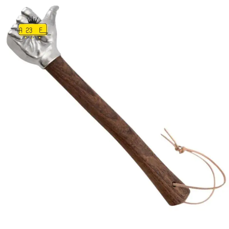 A23E-Ergonomic Fist-Shaped Hammer - Stainless Steel With Rosewood Handle For Outdoor, Home, And Camping
A23E-Ergonomic Fist-Shaped Hammer - Stainless Steel With Rosewood Handle For Outdoor, Home, And Camping