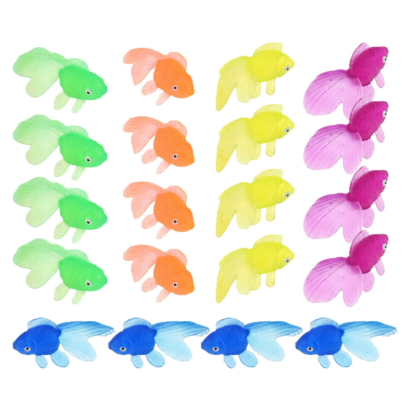 20Pcs Lifelike Goldfish Simulation Fish Tank Ornament Educational Marine Animal Cognitive Ocean Figure Training Aid
20Pcs Lifelike Goldfish Simulation Fish Tank Ornament Educational Marine Animal Cognitive Ocean Figure Training Aid