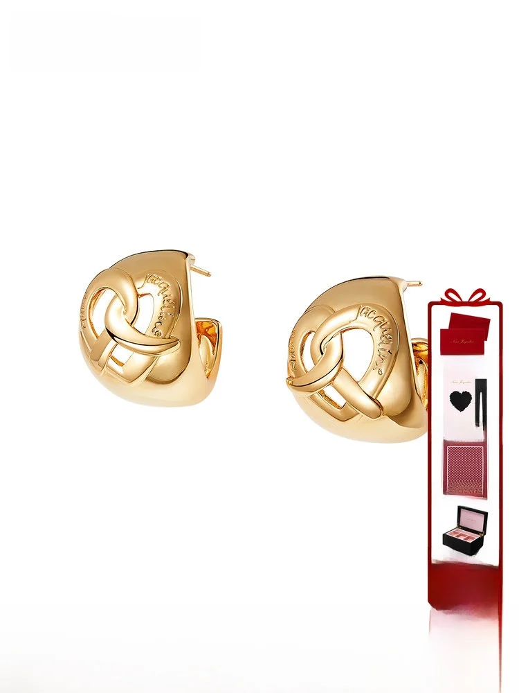 Nana Jacqueline Sweet Dert Series Heart Twist Knot Earrings Women's New Sle Original Design Faion Jewelry Accories
Nana Jacqueline Sweet Dert Series Heart Twist Knot Earrings Women's New Sle Original Design Faion Jewelry Accories