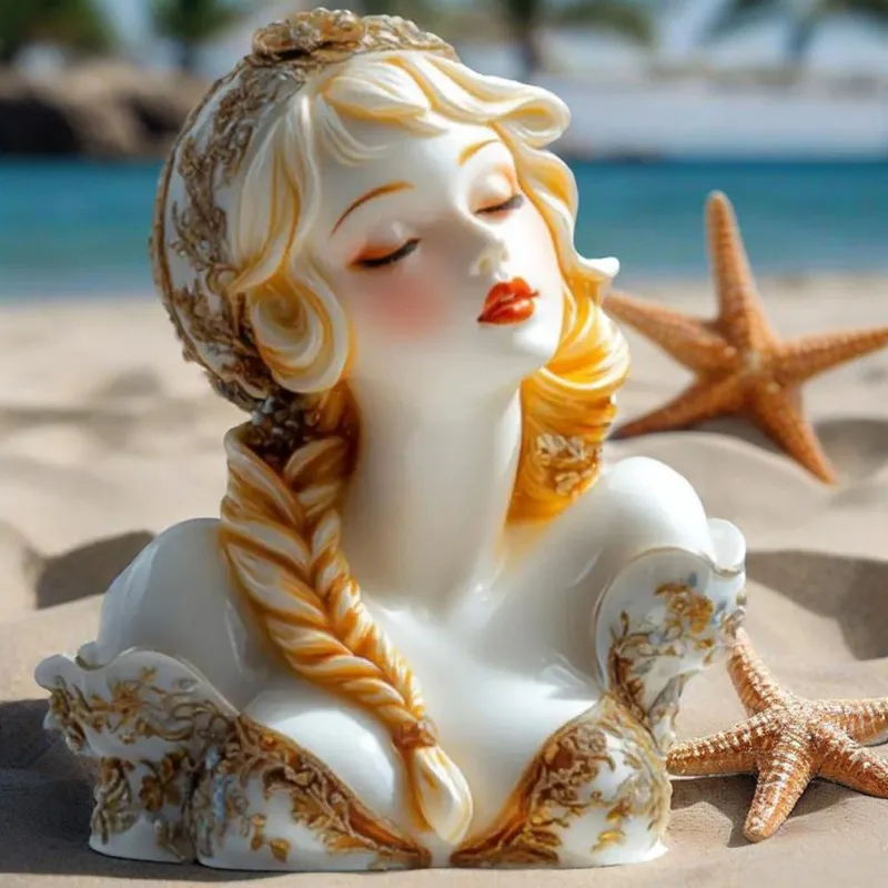 Elegant Girl Silicone Mold, Closed Eyes and Blindfolded Shape DIY Handmade Aromatherapy Soap Cake Mold Baking Accessories
Elegant Girl Silicone Mold, Closed Eyes and Blindfolded Shape DIY Handmade Aromatherapy Soap Cake Mold Baking Accessories