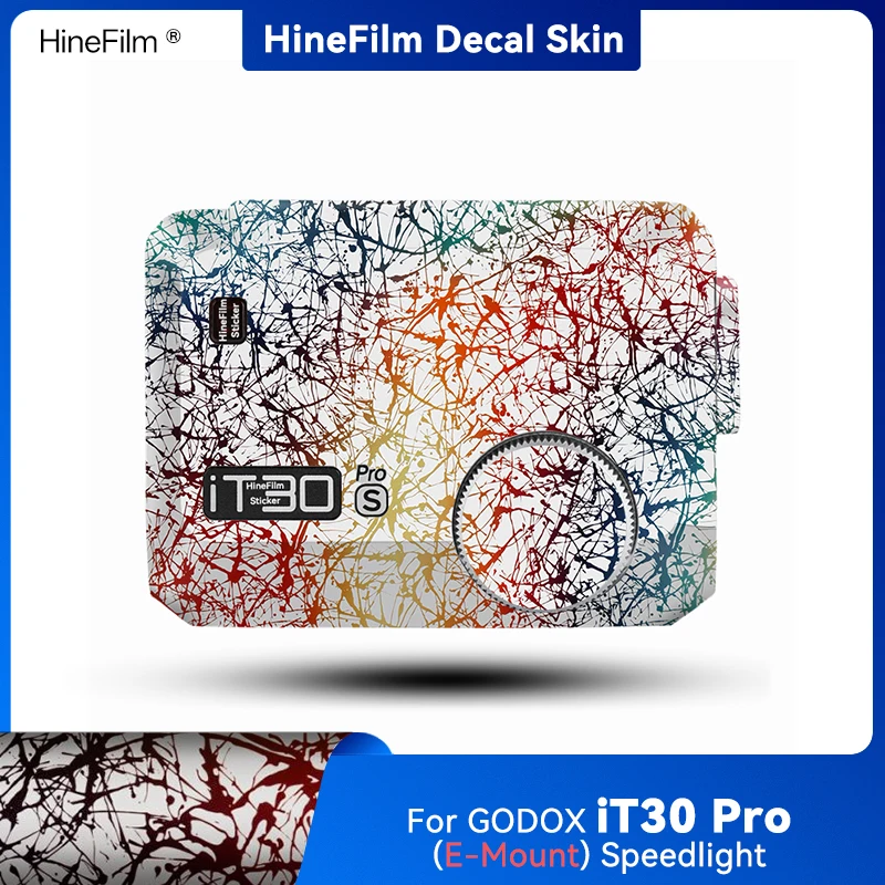Hinefilm Skin for Godox iT30Pro FE Mount Camera Speedlight Decal Skins Wrap Cover for Godox iT30 Pro Flash Premium Sticker
Hinefilm Skin for Godox iT30Pro FE Mount Camera Speedlight Decal Skins Wrap Cover for Godox iT30 Pro Flash Premium Sticker