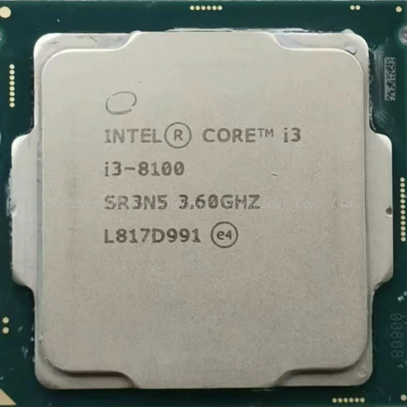 Intel Core i3-8100 i3 8100 3.6 GHz Quad-Core Quad-Thread CPU Processor 6M 85W LGA 1151
Intel Core i3-8100 i3 8100 3.6 GHz Quad-Core Quad-Thread CPU Processor 6M 85W LGA 1151