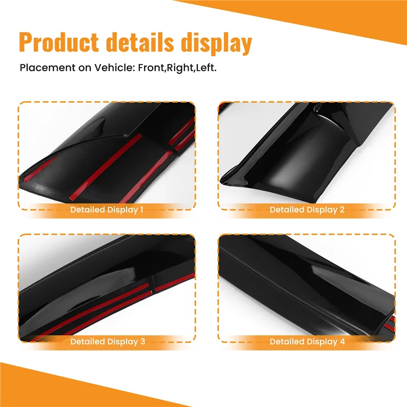 Superior-For BMW 3 Series E90 E91 M-Tech 320I 330I 2005-2008 Front Bumper Lip Angle Diffuser Splitter Spoiler Protector
Superior-For BMW 3 Series E90 E91 M-Tech 320I 330I 2005-2008 Front Bumper Lip Angle Diffuser Splitter Spoiler Protector