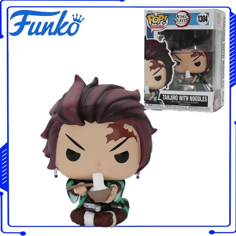 Оригинальная фигурка Funko POP Demon Slayer: Танджиро ест лапшу, 1304, коллекционная фигурка для мальчиков и девочек, подарок, модель
Оригинальная фигурка Funko POP Demon Slayer: Танджиро ест лапшу, 1304, коллекционная фигурка для мальчиков и девочек, подарок, модель