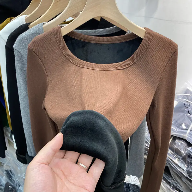 Women Thermal Underwear Warm Tops Buttoms Sexy Winter Autumn Female 2023 News Tops O-neck Pullover Female Thickening C197
Women Thermal Underwear Warm Tops Buttoms Sexy Winter Autumn Female 2023 News Tops O-neck Pullover Female Thickening C197