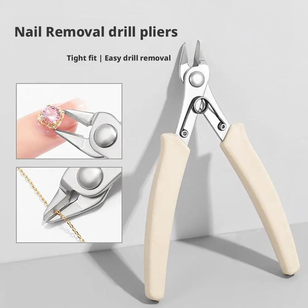 New Model Flat-Nose Diamond Removal Pliers Metal Chain Force High Small Cutting Cutter Jewelry Zircon O7U7
New Model Flat-Nose Diamond Removal Pliers Metal Chain Force High Small Cutting Cutter Jewelry Zircon O7U7