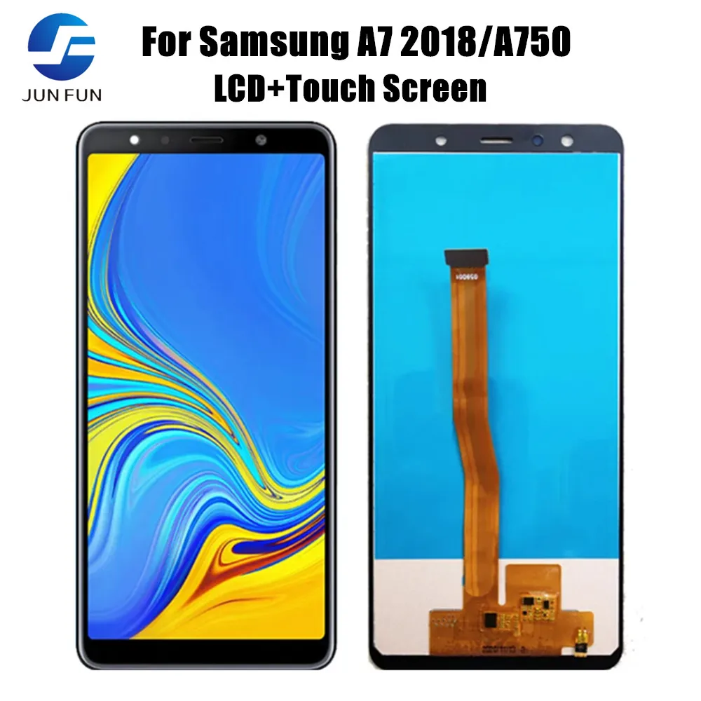 ЖК-дисплей A750 для Samsung Galaxy A7 2018 A750 дисплей с рамкой SM-A750F A750FN сенсорный экран дигитайзер Запасные части
ЖК-дисплей A750 для Samsung Galaxy A7 2018 A750 дисплей с рамкой SM-A750F A750FN сенсорный экран дигитайзер Запасные части