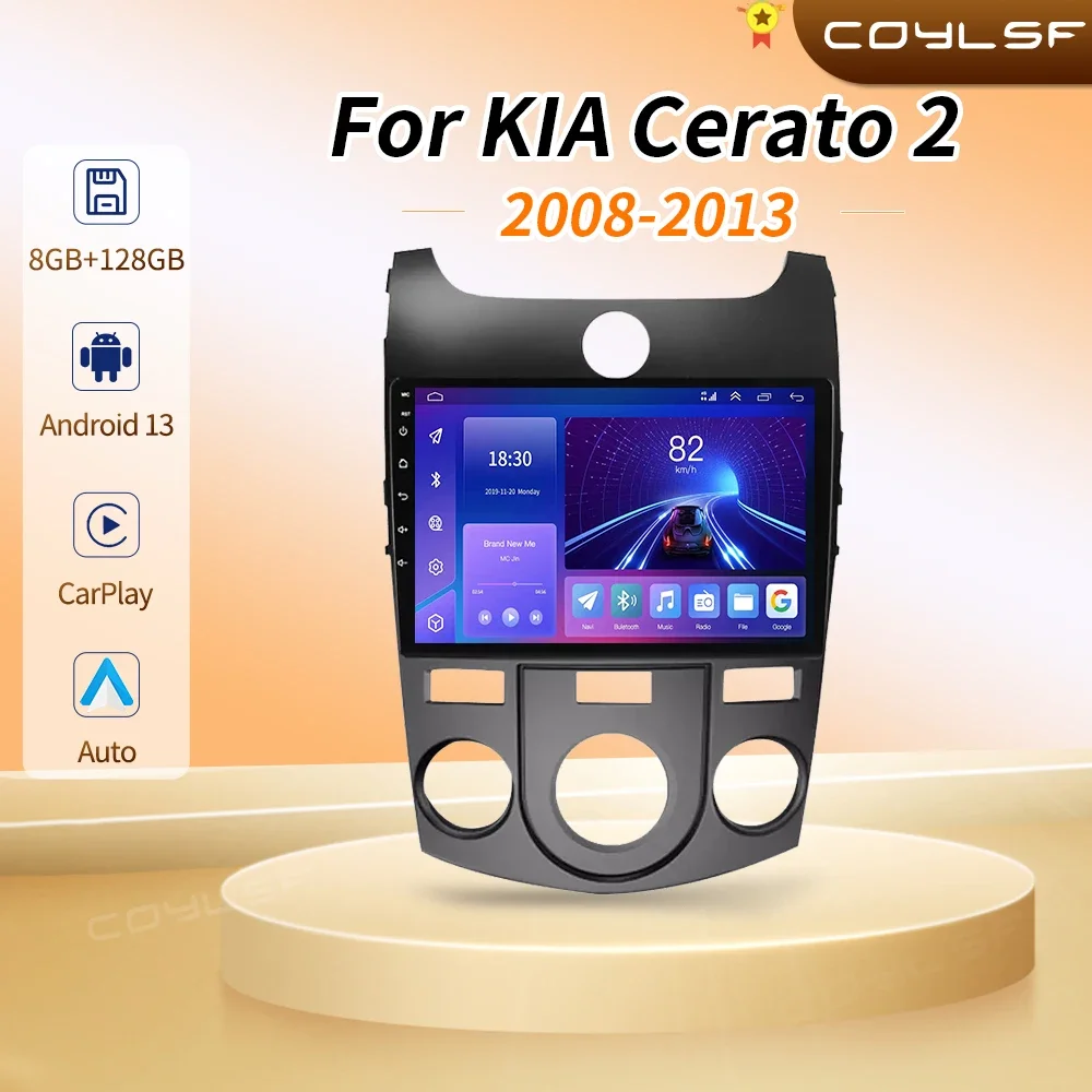 Car Radio for KIA Forte Cerato 2 TD 2008 2009 - 2013 Multimedia Player Carplay Stereo GPS DVD Head unit
Car Radio for KIA Forte Cerato 2 TD 2008 2009 - 2013 Multimedia Player Carplay Stereo GPS DVD Head unit