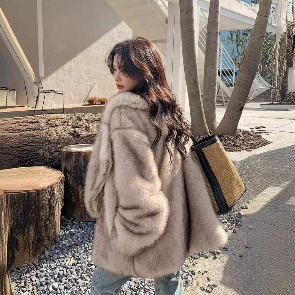 Faux Fur Leopard Coats Womens Blended Hooded Vacation Woman Fully High-Quality Slimming Single-Breasted Long-Sleeved Soft Clean
Faux Fur Leopard Coats Womens Blended Hooded Vacation Woman Fully High-Quality Slimming Single-Breasted Long-Sleeved Soft Clean