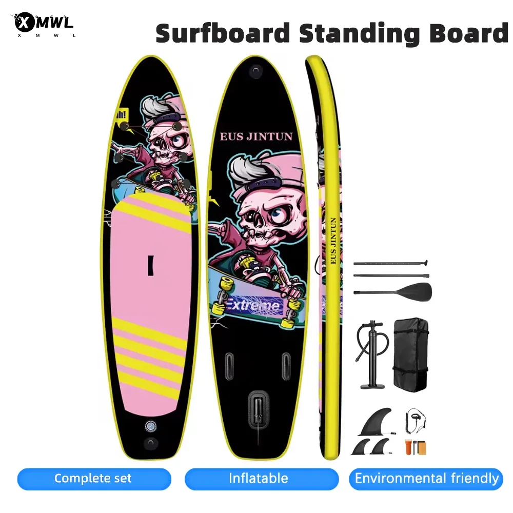 Multiple Logos Multiple Sizes Inflatable Sup Surf Paddle Board Surfing Inflatable Standing Surfboard Board For Water Sports
Multiple Logos Multiple Sizes Inflatable Sup Surf Paddle Board Surfing Inflatable Standing Surfboard Board For Water Sports