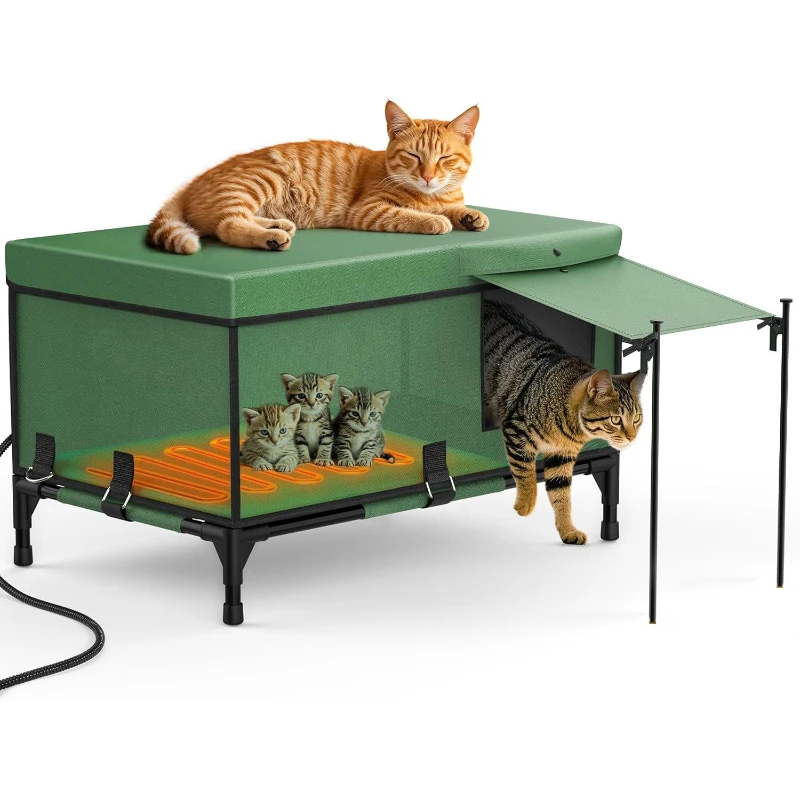 Large Space Cat Nest Warm Room Outdoor Heating Insulation Sunshade Cat Beds Foldable Pet Bed Waterproof Coldroof Pet Supplies
Large Space Cat Nest Warm Room Outdoor Heating Insulation Sunshade Cat Beds Foldable Pet Bed Waterproof Coldroof Pet Supplies