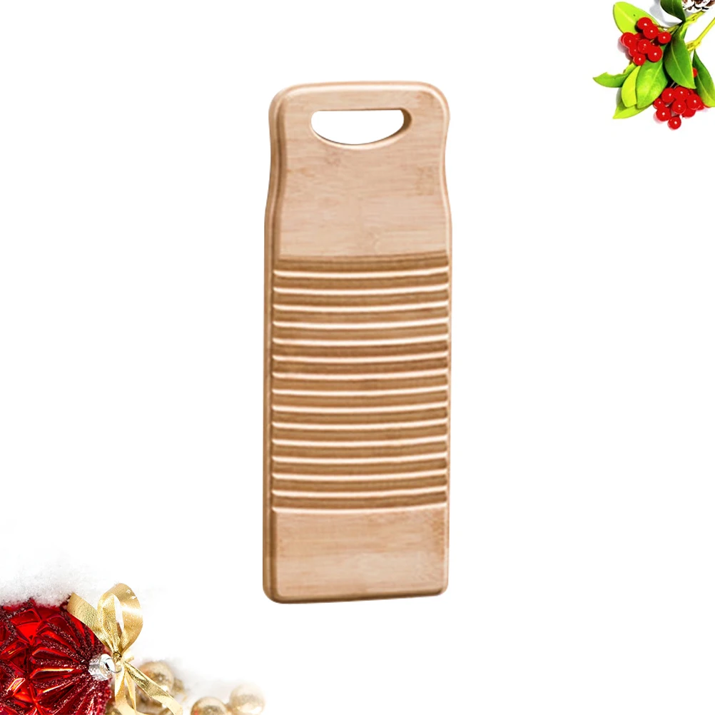 Bamboo Washboard Scrubber Laundry for Household Wooden Boards Travel Hand Scrubbing Washing Clothes
Bamboo Washboard Scrubber Laundry for Household Wooden Boards Travel Hand Scrubbing Washing Clothes