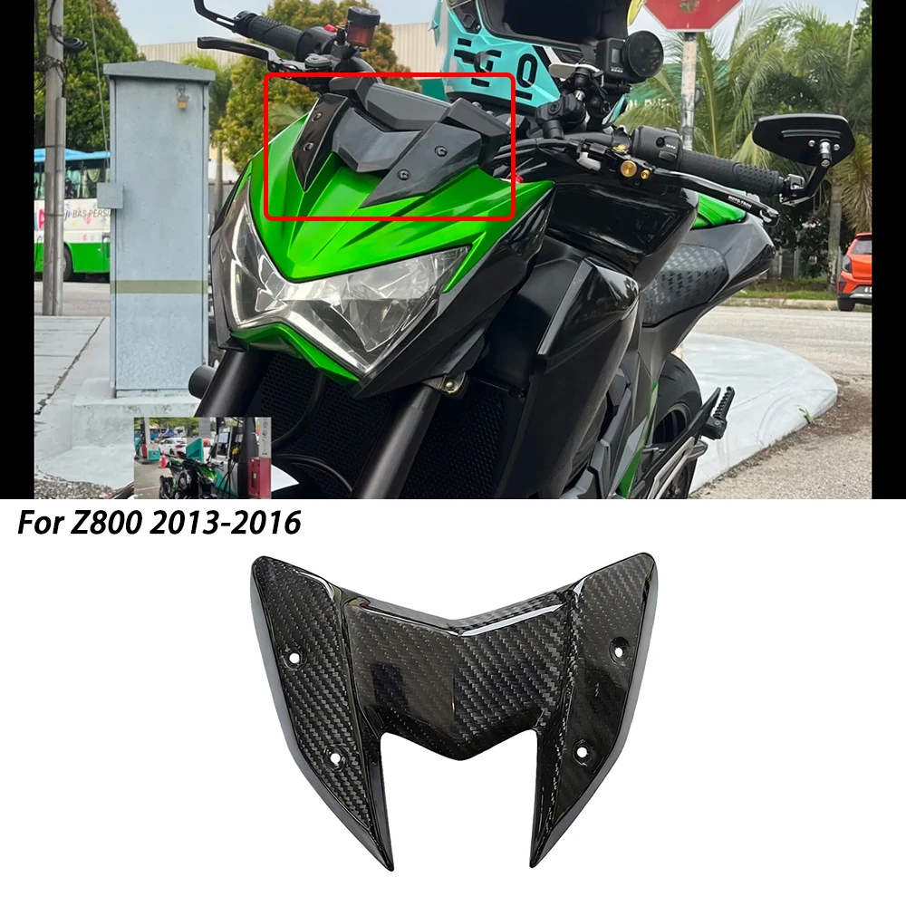 Motorcycle Windshield Windscreen Carbon Fiber Front Protection Wind Deflector For Kawasaki Z800 2013-2016
Motorcycle Windshield Windscreen Carbon Fiber Front Protection Wind Deflector For Kawasaki Z800 2013-2016
