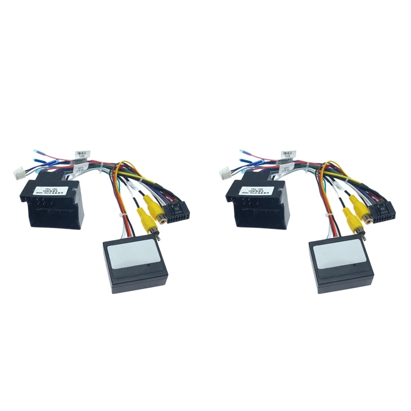 2X Car 16PIN Audio Power Cord Radio Wiring Harness With Canbus Box For Peugeot 3008 2008 Citroen C4 C-Quatre-A58X
2X Car 16PIN Audio Power Cord Radio Wiring Harness With Canbus Box For Peugeot 3008 2008 Citroen C4 C-Quatre-A58X