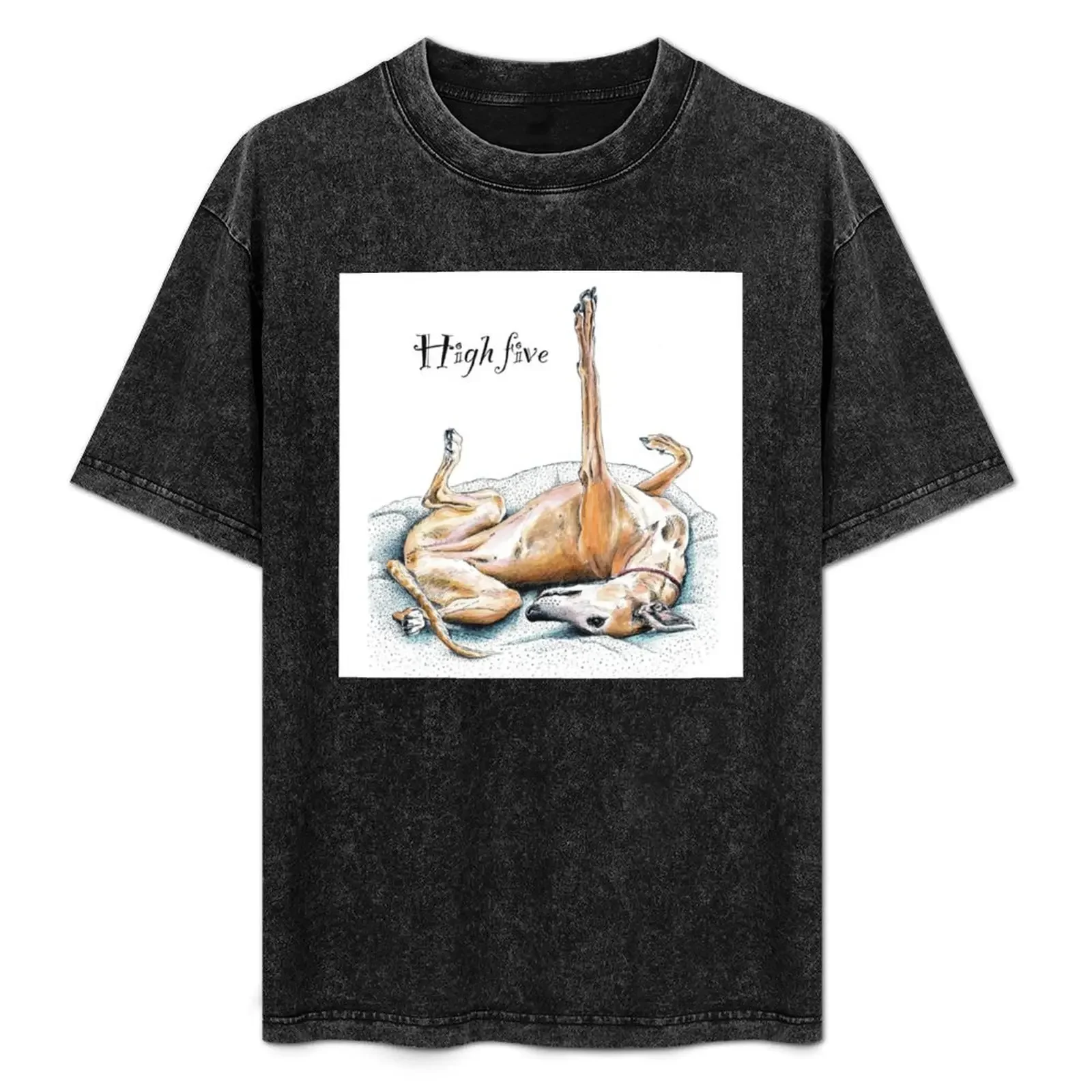 Greyhound high five T-Shirt Basic Solid Color Casual Tee Shirt
Greyhound high five T-Shirt Basic Solid Color Casual Tee Shirt