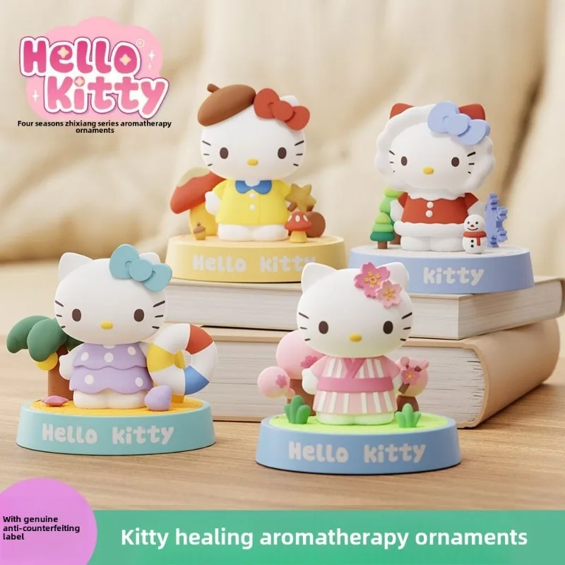 Милый мультфильм Sanrio аниме персонаж Hello Kitty Four Seasons ароматерапия украшение для дома, спальни, офиса, рабочего стола, праздничный подарок
Милый мультфильм Sanrio аниме персонаж Hello Kitty Four Seasons ароматерапия украшение для дома, спальни, офиса, рабочего стола, праздничный подарок