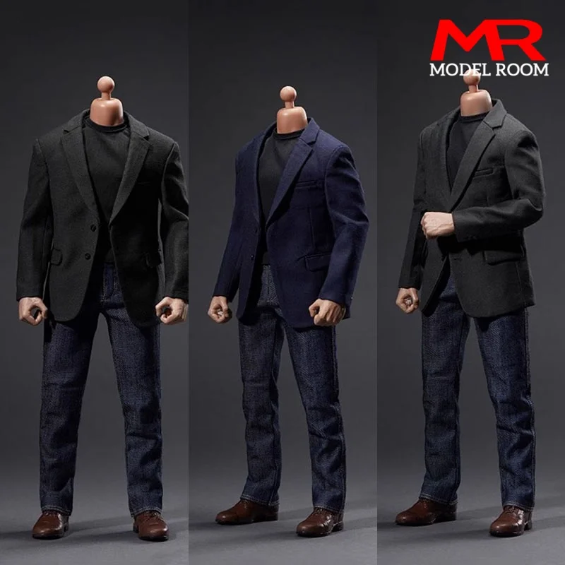 VORTOYS V1026 1/6 Scale Male Casual Suit Set Suit Jacket Shirt Jeans Clothes Model Fit 12'' BD001 Soldier Action Figure Body
VORTOYS V1026 1/6 Scale Male Casual Suit Set Suit Jacket Shirt Jeans Clothes Model Fit 12'' BD001 Soldier Action Figure Body