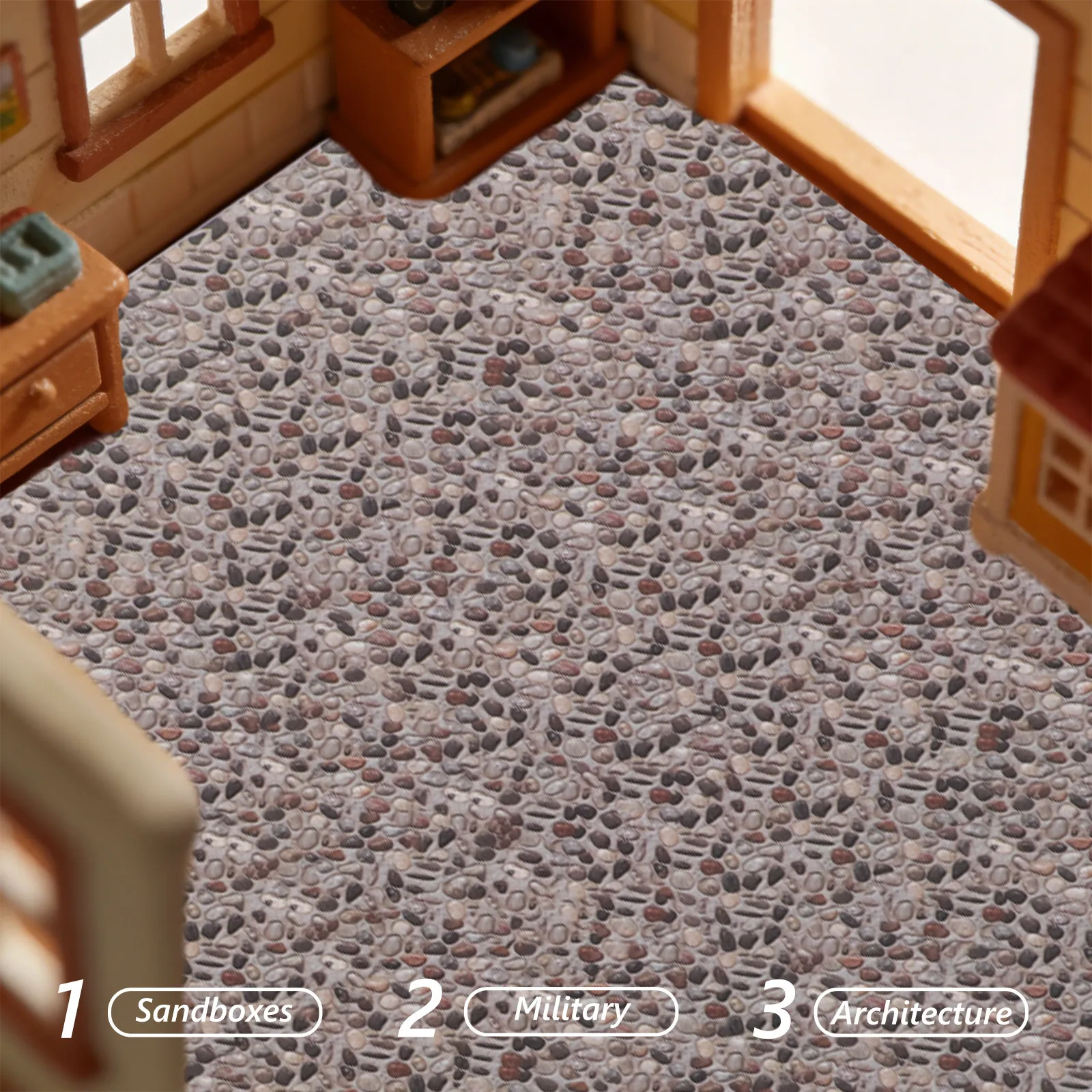 Non-Slip Waterproof Floor Stickers Realistic Design Anti-Skid Simulated Ground Decal Home Use Miniature Floor Paper Sticker
Non-Slip Waterproof Floor Stickers Realistic Design Anti-Skid Simulated Ground Decal Home Use Miniature Floor Paper Sticker