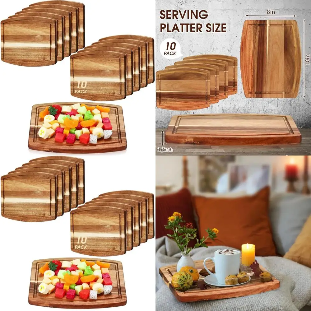 Доски по дереву акации в упаковке из 10 штук для лазерной гравировки, обеденные тарелки 8x10 с канавкой, идеально подходят для приготовления пищи, резьбы и праздника Gi
Доски по дереву акации в упаковке из 10 штук для лазерной гравировки, обеденные тарелки 8x10 с канавкой, идеально подходят для приготовления пищи, резьбы и праздника Gi