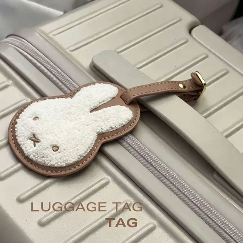 Cute Cartoon Miffy Luggage Tag Portable Travel Hanging Ornament ID Holder Bag Pendant Suitcase Baggage Label Travel Accessory
Cute Cartoon Miffy Luggage Tag Portable Travel Hanging Ornament ID Holder Bag Pendant Suitcase Baggage Label Travel Accessory