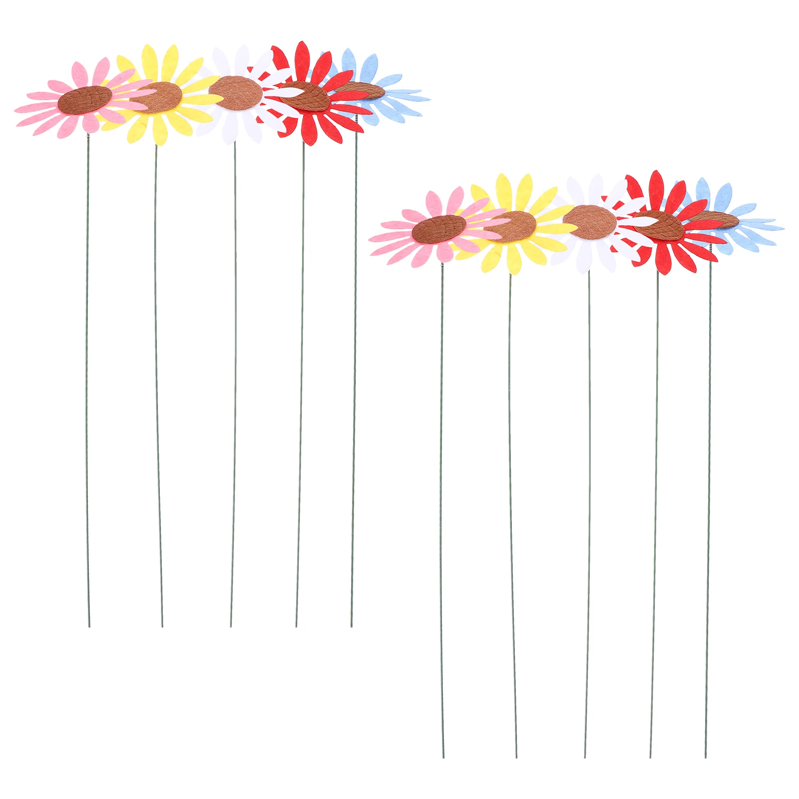 10pcs Decoration Insert Pole Daisy Stake Decorations Flower Stakes Durable Sturdy Lawn Ornaments Outdoor Yard Garden Road Side
10pcs Decoration Insert Pole Daisy Stake Decorations Flower Stakes Durable Sturdy Lawn Ornaments Outdoor Yard Garden Road Side