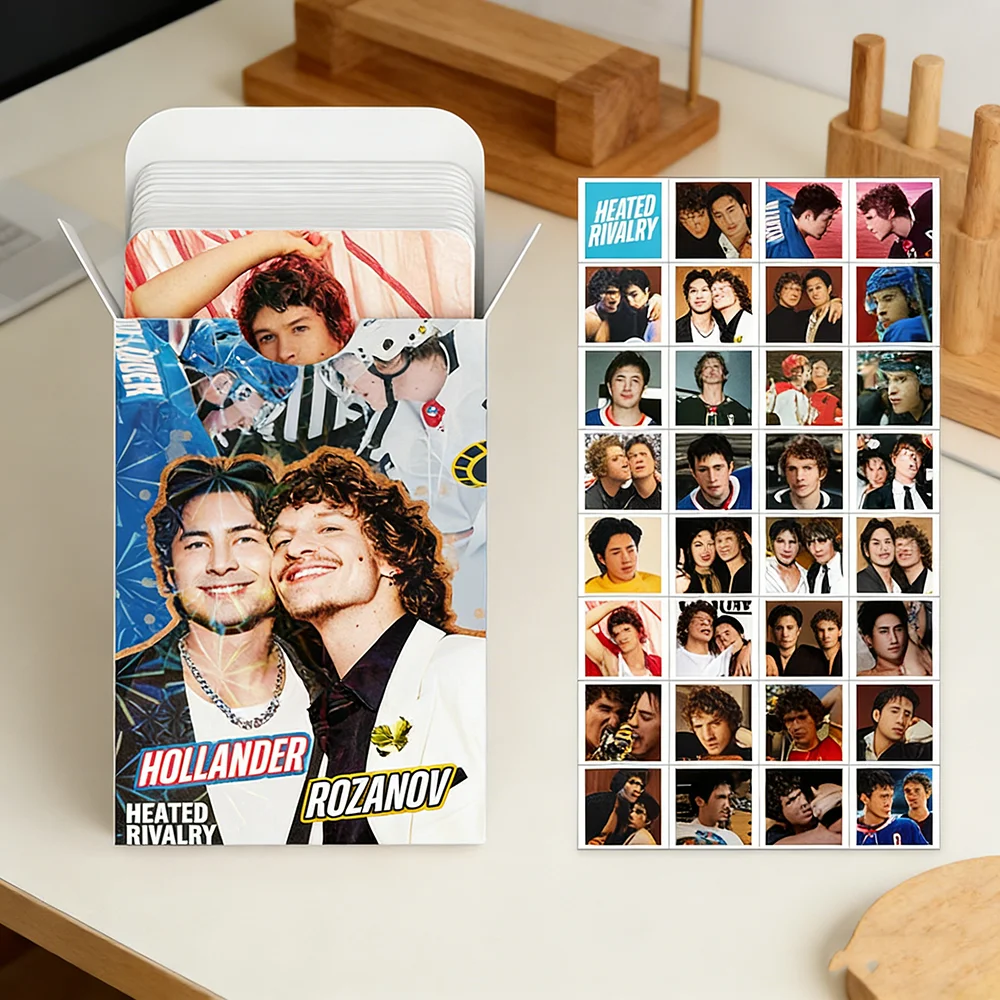 92pcs Heated Rivalry Small Card Album Shane Hollander Ilya Razanov Stickers LOMO Collection Postcards Fans Gift
92pcs Heated Rivalry Small Card Album Shane Hollander Ilya Razanov Stickers LOMO Collection Postcards Fans Gift