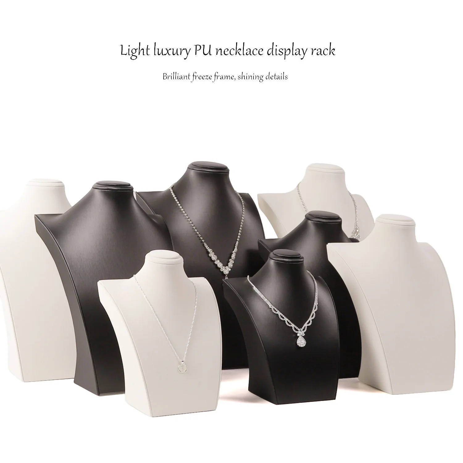 1 Pcs Necklace Display Stand Human Image Model Jewelry Rack Clavicle Chain Necklace Jewelry Exhibition Live Broadcast Stan
1 Pcs Necklace Display Stand Human Image Model Jewelry Rack Clavicle Chain Necklace Jewelry Exhibition Live Broadcast Stan