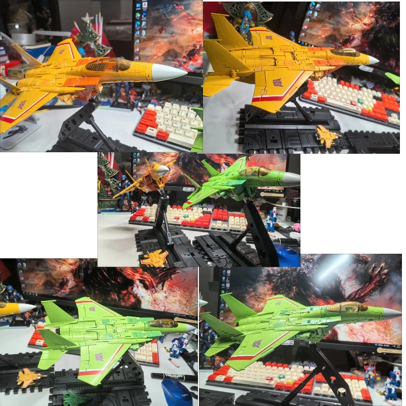 Transformation Toys MP52 Series 2.0 MPU0405 Sunstorm & Acid Storm, Starscream Trio Aircraft Action Figures for Collection
Transformation Toys MP52 Series 2.0 MPU0405 Sunstorm & Acid Storm, Starscream Trio Aircraft Action Figures for Collection