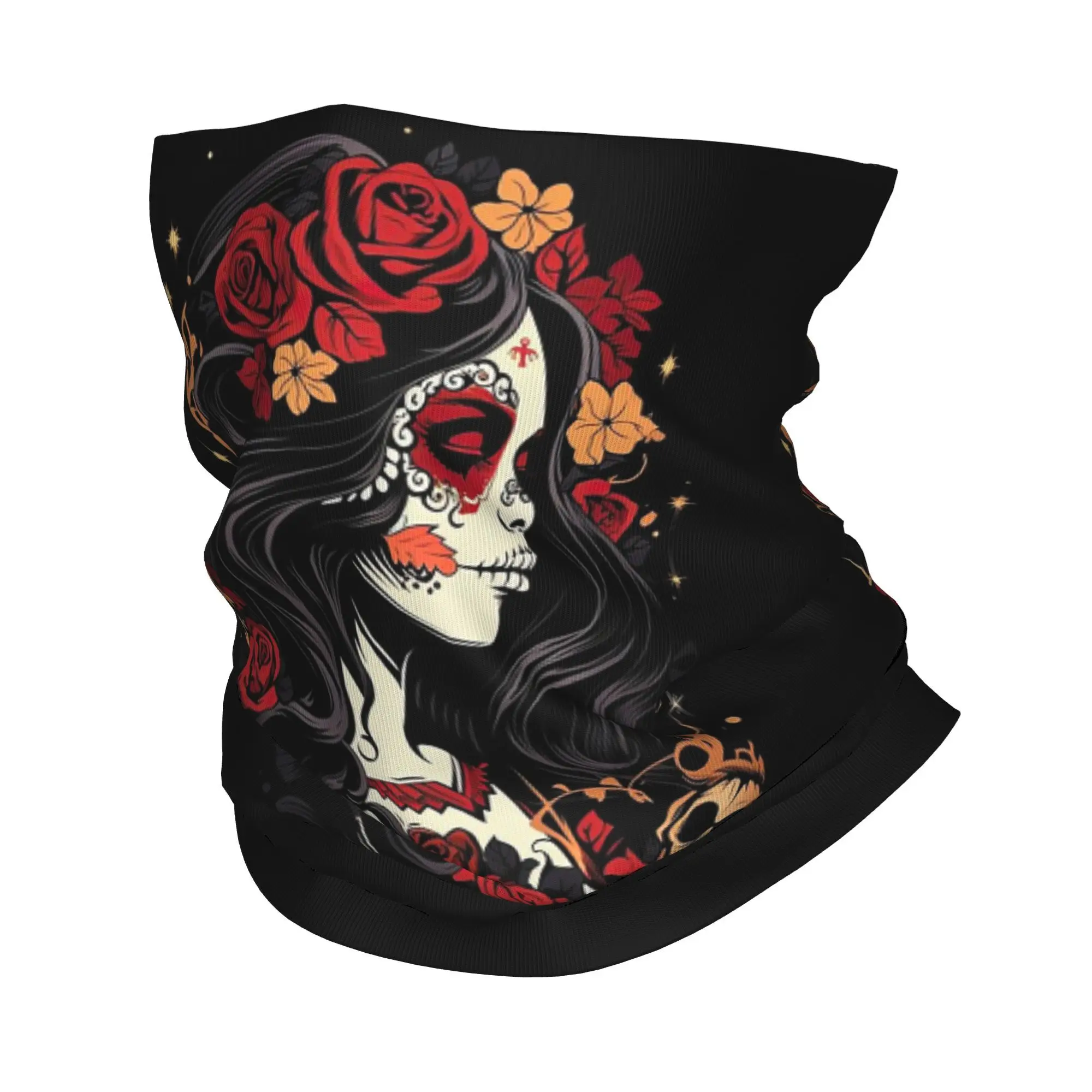 Day of the Dead Maiden Skull Bandana Neck Cover Printed Mask Scarf Multifunction Headwear Hiking Fishing Unisex Adult Windproof
Day of the Dead Maiden Skull Bandana Neck Cover Printed Mask Scarf Multifunction Headwear Hiking Fishing Unisex Adult Windproof