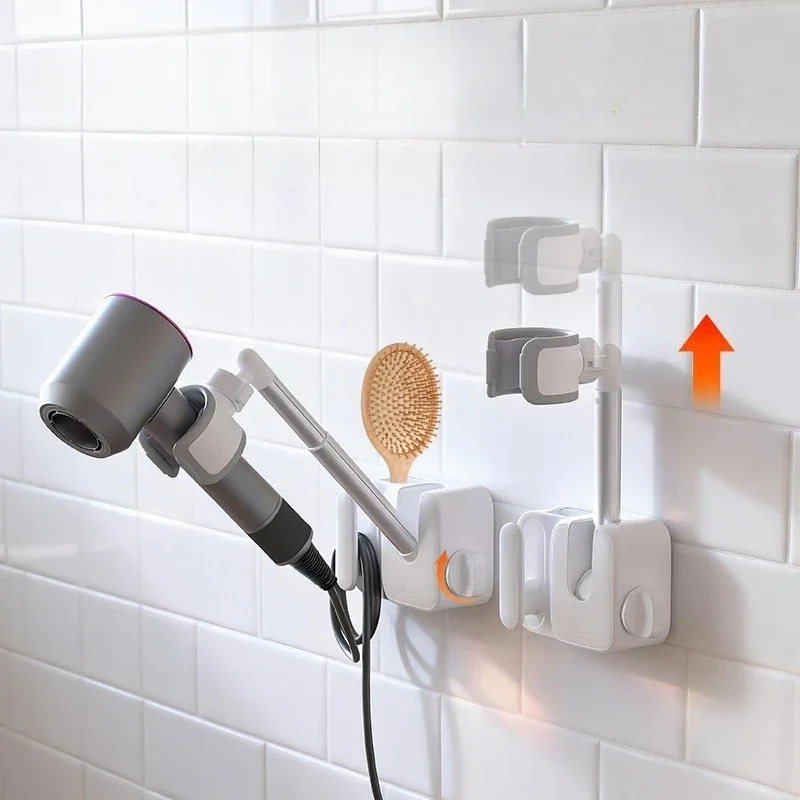 Bathroom Wall Mounted Hair Dryer Holder Universal Rotating Lazy Bracket Hands Free Storage Rack
Bathroom Wall Mounted Hair Dryer Holder Universal Rotating Lazy Bracket Hands Free Storage Rack