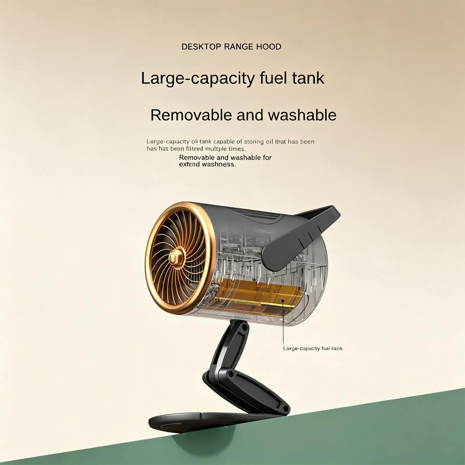 Range Hood 3-Speed Rechargeable Cordless Low Noise Air Purifier Desktop Range Hood With Adjustable Stand For Indoor Outdoor Rv
Range Hood 3-Speed Rechargeable Cordless Low Noise Air Purifier Desktop Range Hood With Adjustable Stand For Indoor Outdoor Rv