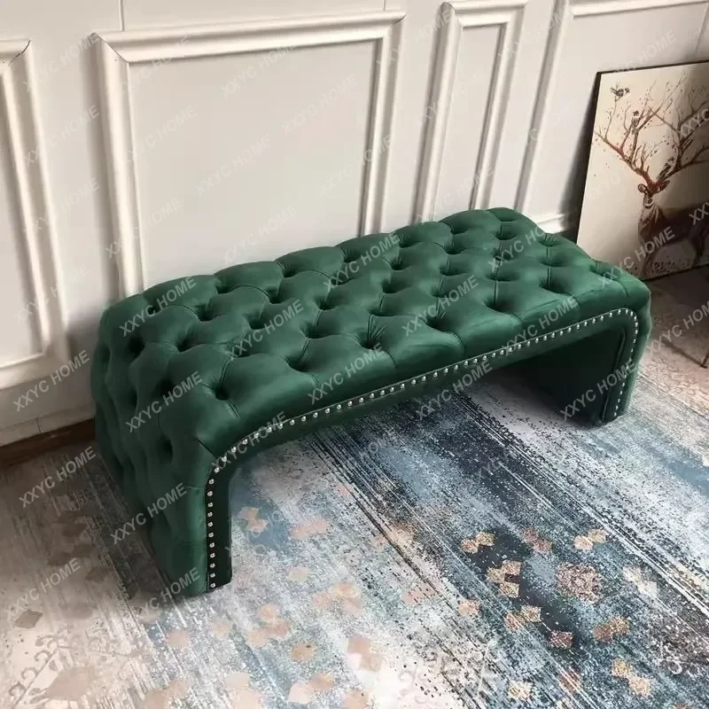 Simple Flannel Wooden Sofa Stool Convenient Entrance Hall Footstool Modern Multifunctional Luxury Art Living Room Furniture FT
Simple Flannel Wooden Sofa Stool Convenient Entrance Hall Footstool Modern Multifunctional Luxury Art Living Room Furniture FT