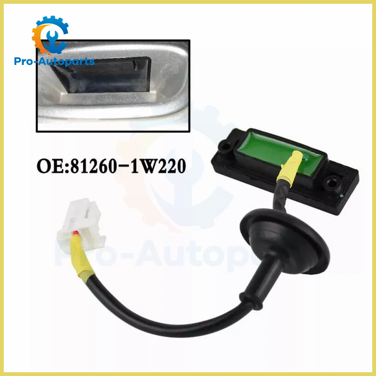 81260-1W220 Rear Trunk Tailgate Release Handle Switch Button For Kia Rio Hyundai i30 FD Mk3 Picanto TB Cee'd 812601W220
81260-1W220 Rear Trunk Tailgate Release Handle Switch Button For Kia Rio Hyundai i30 FD Mk3 Picanto TB Cee'd 812601W220