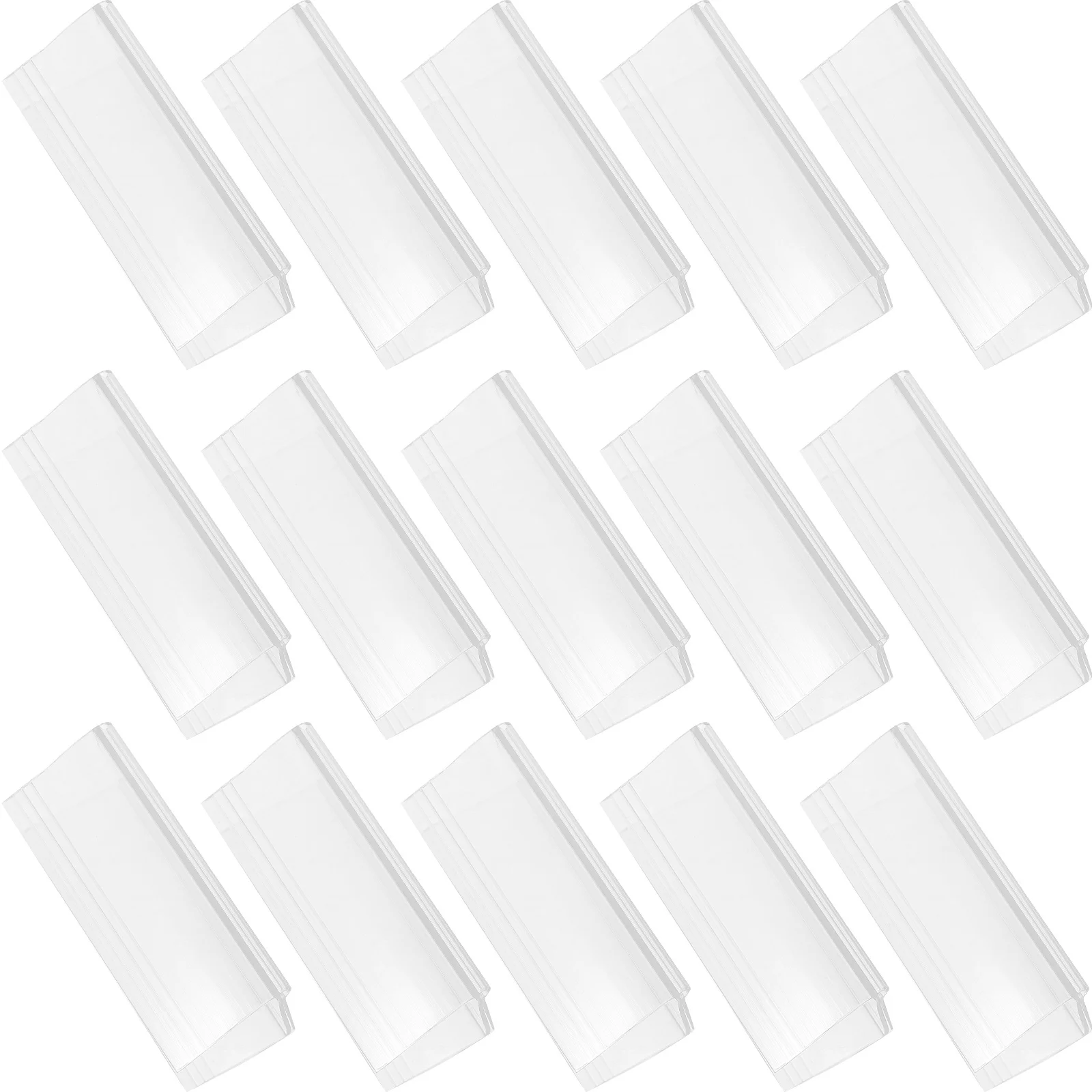 50Pcs Label Holders Clear Plastic Wire Shelf Clips for Supermarket School Library Bookshelves Storage Bin Organization
50Pcs Label Holders Clear Plastic Wire Shelf Clips for Supermarket School Library Bookshelves Storage Bin Organization