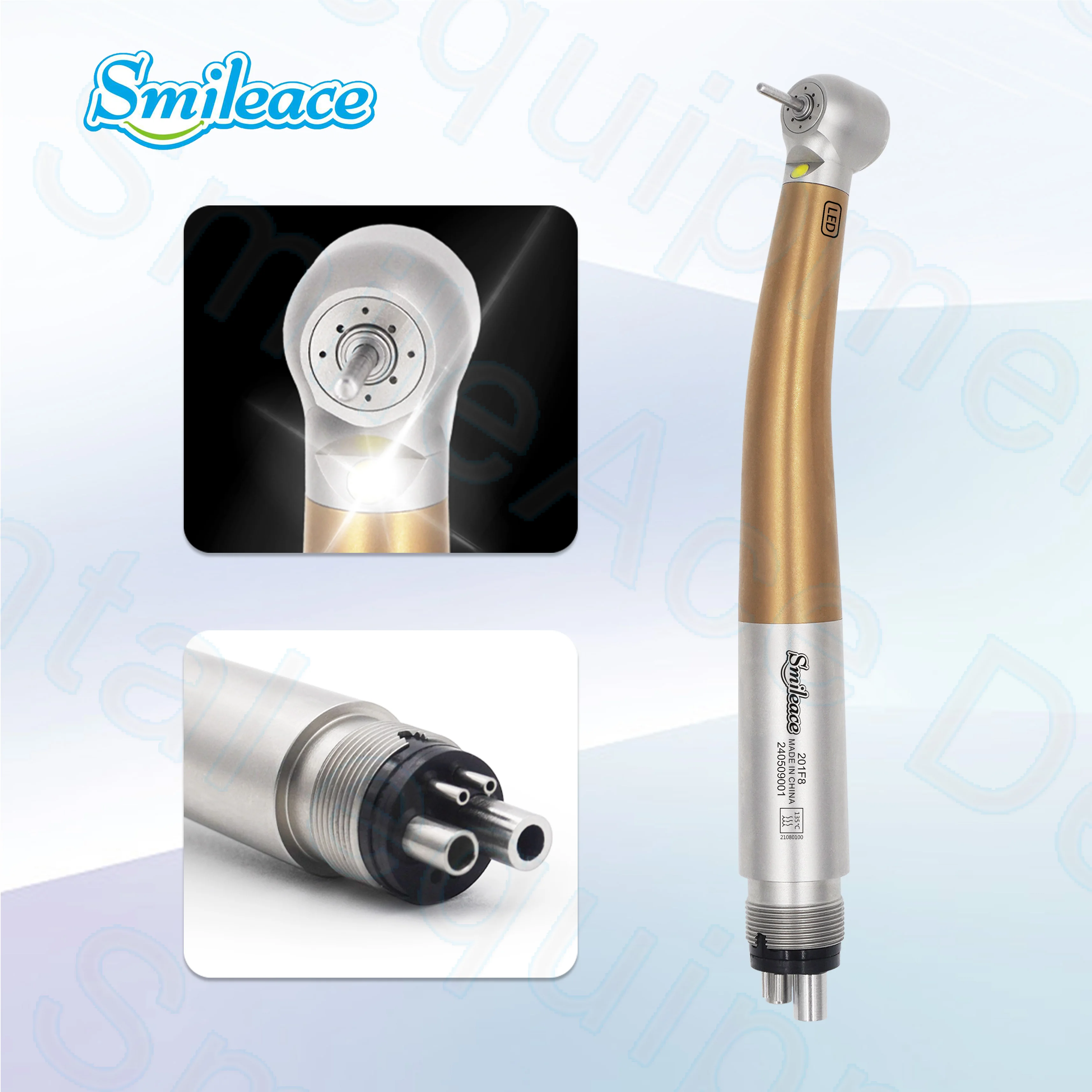 LED Dental Handpiece High Speed Air Turbine Push Button 4 Water Spray Light Dentistry Tips High Rotation Pens
LED Dental Handpiece High Speed Air Turbine Push Button 4 Water Spray Light Dentistry Tips High Rotation Pens