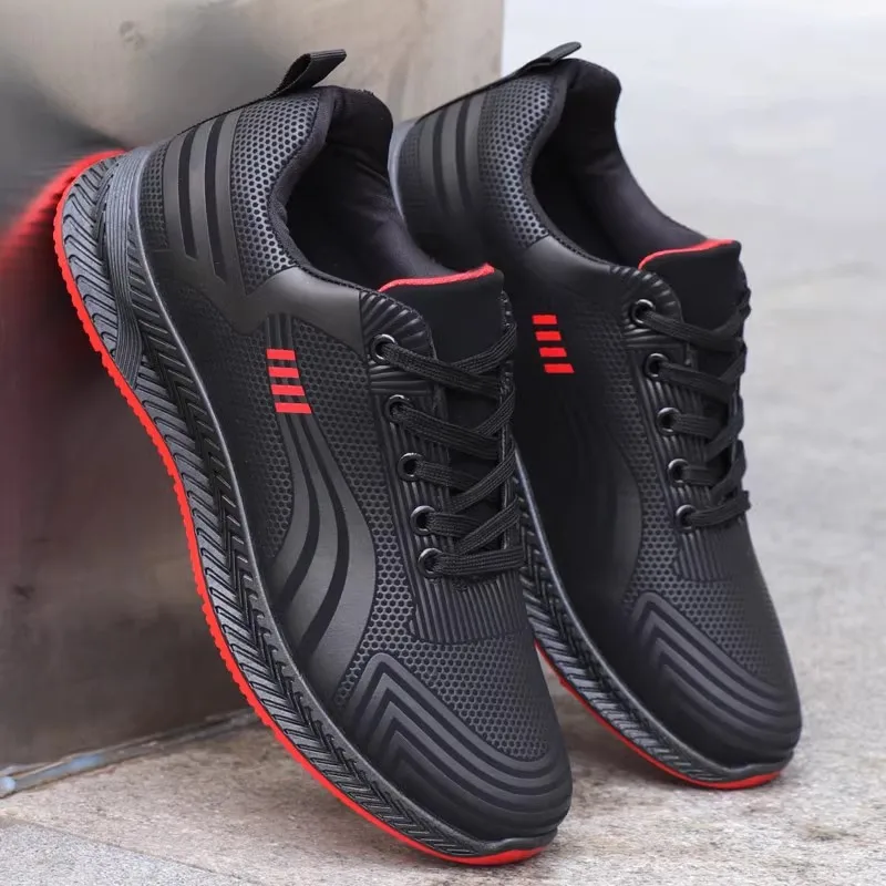 Men's shoes autumn sneakers casual waterproof trendy men's Korean non-slip black breathable running
Men's shoes autumn sneakers casual waterproof trendy men's Korean non-slip black breathable running