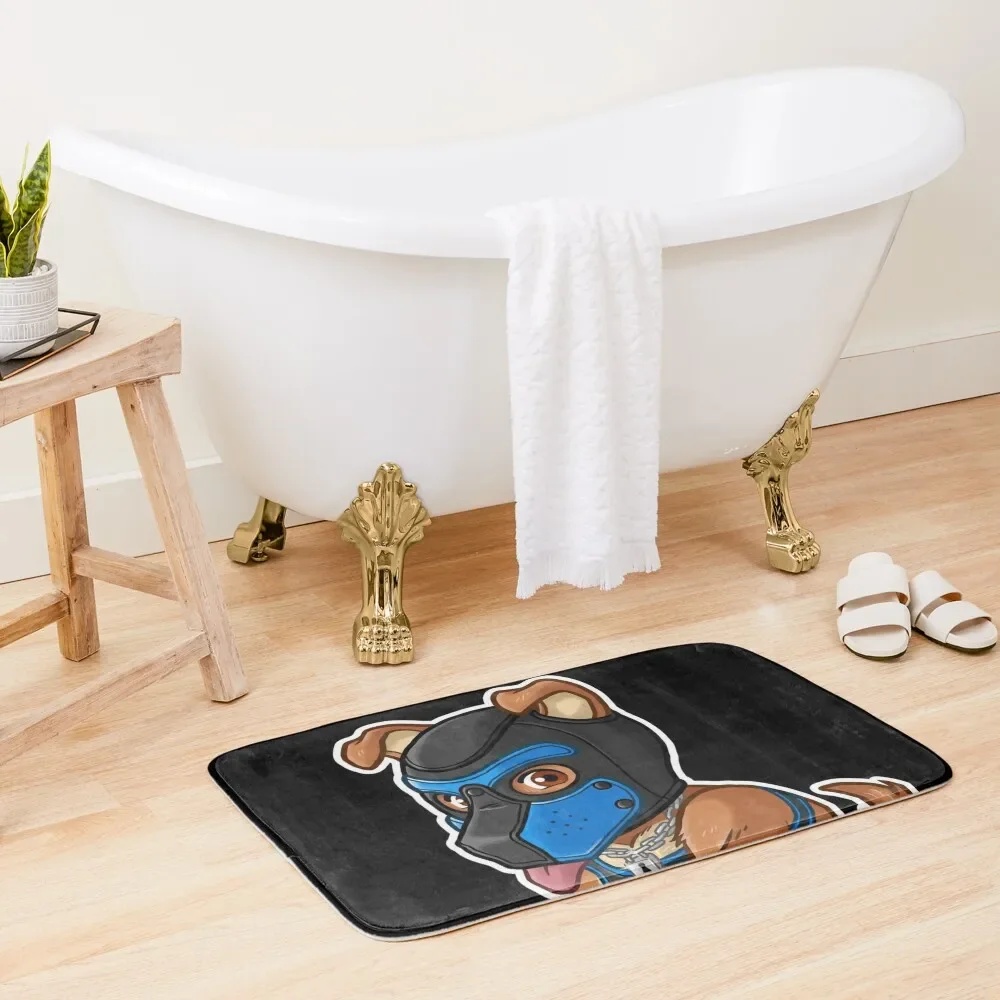 PLAYFUL PUPPY - BLUE MASK - BEARZOO SERIES Bath Mat Non Slip Carpet Bathroom Use Mat
PLAYFUL PUPPY - BLUE MASK - BEARZOO SERIES Bath Mat Non Slip Carpet Bathroom Use Mat