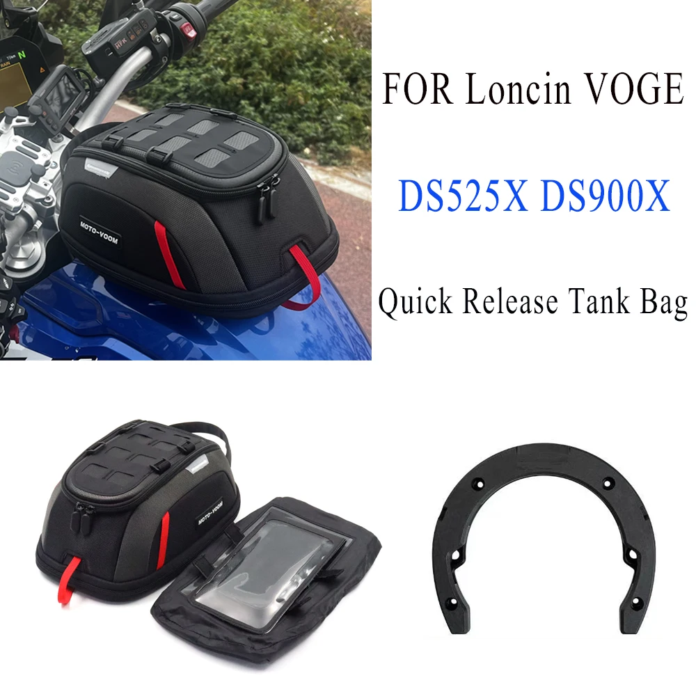 New Motorcycle Fuel Tank Bag FOR Loncin VOGE DS900X DS525X Front Tankbag DS 525 X Waterproof Quick Release Fuel Tank kits DS900X
New Motorcycle Fuel Tank Bag FOR Loncin VOGE DS900X DS525X Front Tankbag DS 525 X Waterproof Quick Release Fuel Tank kits DS900X
