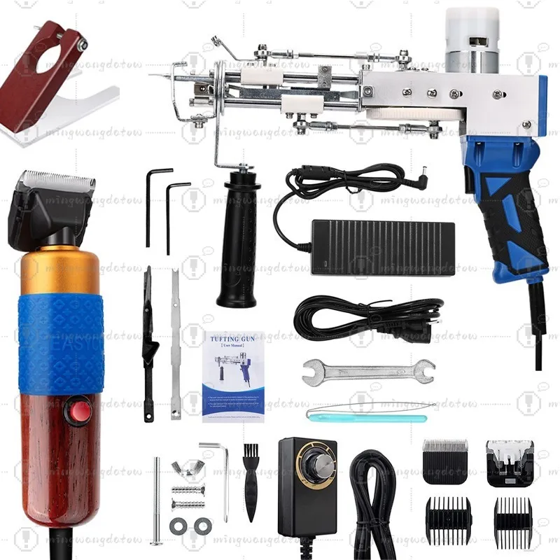 2-in-1 Tuft Gun Set Carpet Gun Electric Push Shearing Carpet Electric Knitting Machine Set
2-in-1 Tuft Gun Set Carpet Gun Electric Push Shearing Carpet Electric Knitting Machine Set