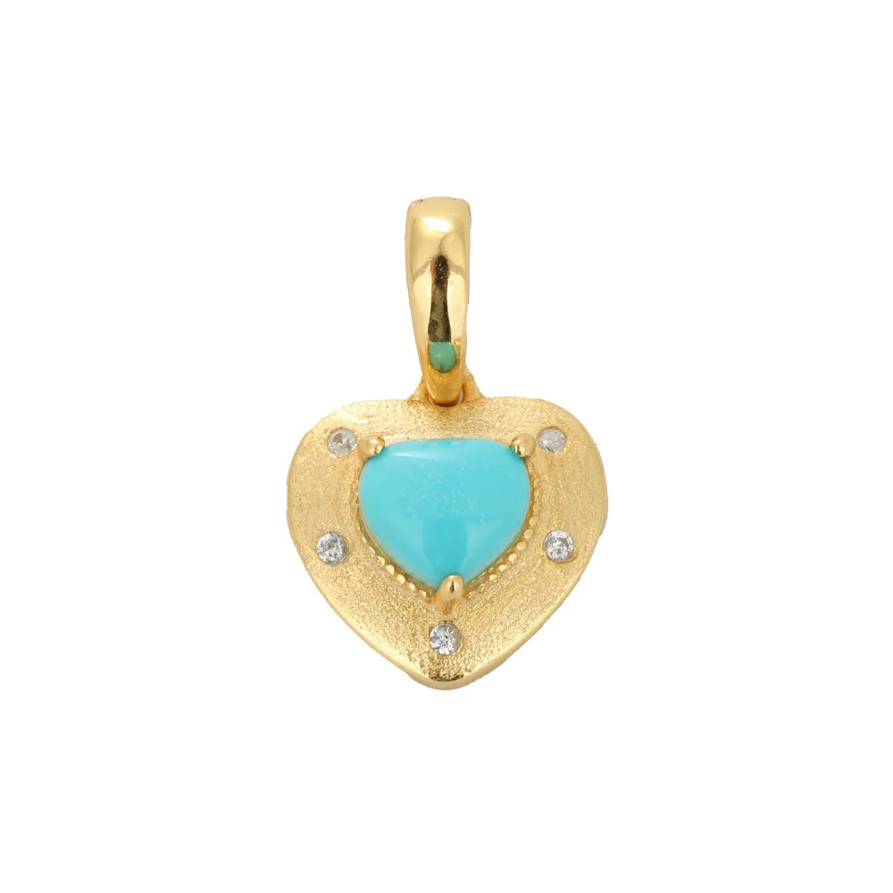 Certificated Vintage 925 Silver Natural Turquoise Heart Shape Charm Pendant Bucci Style Rigato Real Blue Stone Necklace Jewelry
Certificated Vintage 925 Silver Natural Turquoise Heart Shape Charm Pendant Bucci Style Rigato Real Blue Stone Necklace Jewelry