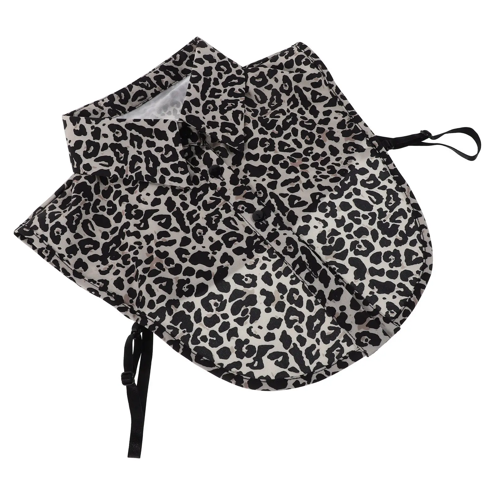 Универсальный съемный воротник из шифона с леопардовым принтом для женщин, легкий воротник-рубашка, модный аксессуар для одежды
Универсальный съемный воротник из шифона с леопардовым принтом для женщин, легкий воротник-рубашка, модный аксессуар для одежды